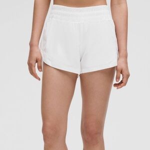 Lululemon Track That High Rise 3 inch Shorts